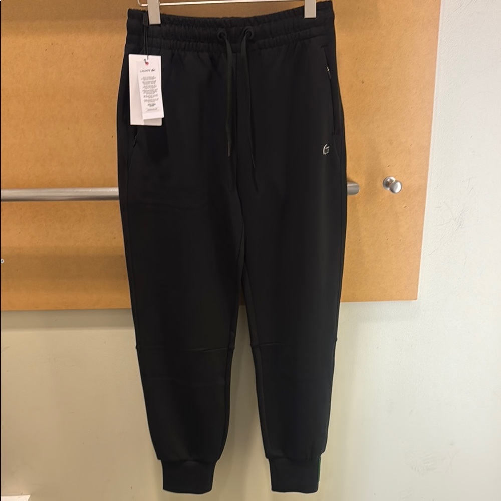 NEW Lacoste Black Track Pants